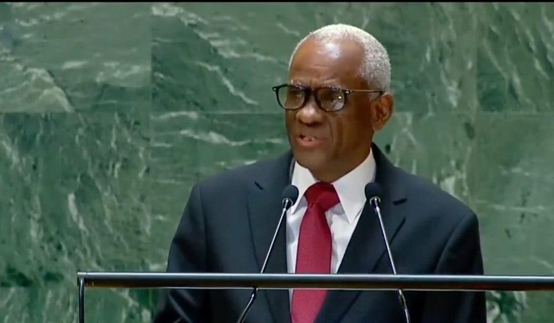 WATCH:  Haiti Leader Suffers Embarrassing Mishap After Demanding Reparations and “Respect” During Speech at The United Nations