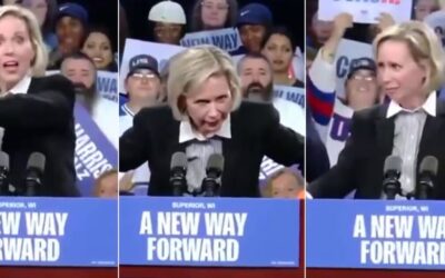 Wow! Tampon Tim’s Wife Gwen Walz Is Freakishly Weird, Too! – Democrats Actually Thought Giving ‘Miss Crazy-Eyes’ a Speaking Slot at a Rally was a Good Thing! (VIDEO)