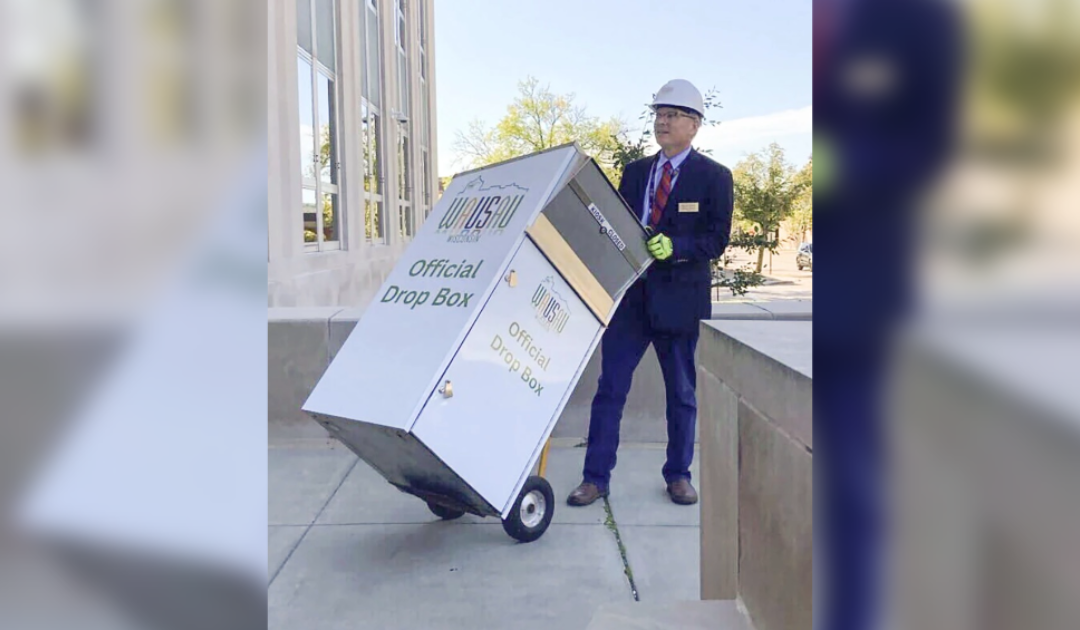 Wisconsin Mayor Takes Matters Into His Own Hands: Says He Did Nothing Wrong After Using Dolly to Remove Ballot Drop Box Outside City Hall