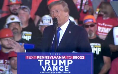 Pennsylvania Crowd Roars After Trump Calls Kamala Harris a “Sh*t Vice President” (VIDEO)