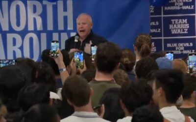 Tim Walz Tells Duke University Students They’re “On a List” and Trump Will Round Them Up Using the Military (VIDEO)