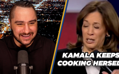 Kamala Continues To Cook Herself Days Before Election | Drew Hernandez