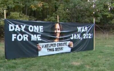 Bomb Squad Called Over Anti-Kamala Harris Sign