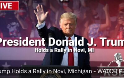 WATCH LIVE: President Trump Holds Rally in Novi, Michigan