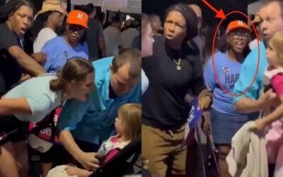 WOW! Kamala Harris Supporter Shouts “F-Word” In Face of Toddler In A Stroller, As Panic Sets In Over Trump’s Latest Poll Numbers (VIDEO)