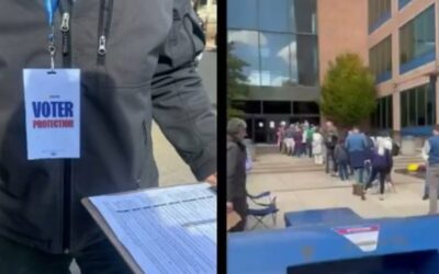 ELECTION INTERFERENCE: Democrat Thugs Caught Posing as Election Officials in Pennsylvania While Officials Reportedly Shove Voters Out of Line