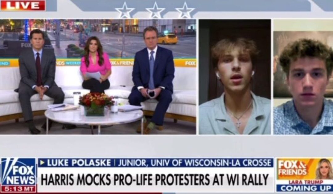 “God Was Watching Us in This Moment” – Pro-Life Students Speak Out After Kamala Mocked Them and Jesus at Her Rally – And Told Them They Were Not Welcome! (VIDEO)