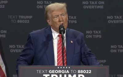 Trump Celebrates Georgia’s Historic First-Day Turnout, Urges MAGA Supporters to Flood the Polls Early