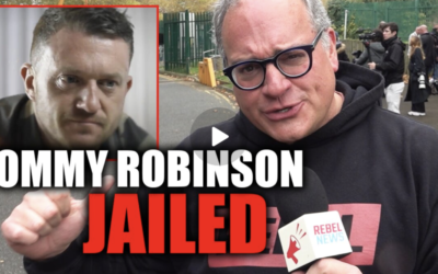 Tommy Robinson Sentenced to 18 Months in Prison for Crime of Journalism: Read his Plea for Freedom and Justice Here