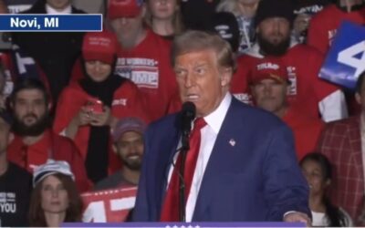 President Trump Holds Packed Rally in Novi, Michigan -“I’m Asking You to Dream Big Again, for You and Your Family, Your Children” (VIDEO)