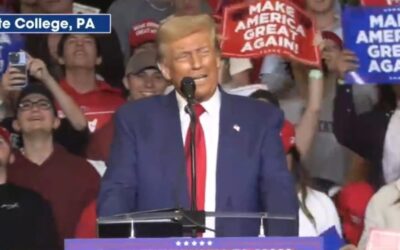 President Trump Holds Rally at State College, PA to a Massive Crowd of Patriots, “With Your Support on November 5th, America Will be Bigger, Better, Bolder, Richer, Safer, and Stronger Than Ever Before” (VIDEO)