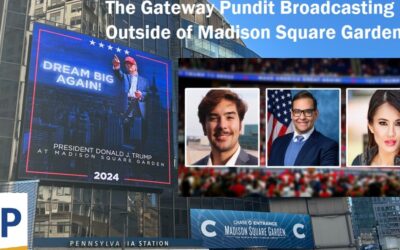 LIVE-STREAM VIDEO: The Gateway Pundit Reporting Live Outside Madison Square Garden in New York City – with Cara Castronuova, George Santos, and Jordan Conradson! Starting at 11 ET