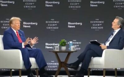 Audience Erupts in Laughter When President Trump Destroys Bloomberg ‘Journalist’ on Tariffs with a Brilliant One-Liner (VIDEO)