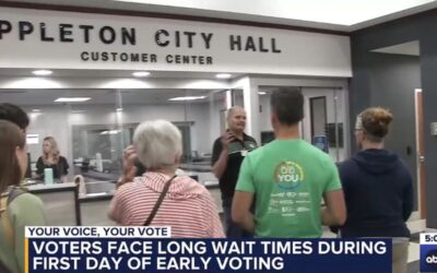 Breaking: Wisconsin Voting System Experiences Meltdown on Day 1 of Early In-Person Voting – HOURS-LONG Wait to Cast Ballots – VOTERS OUTRAGED!