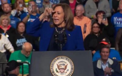 Kamala Spirals After Another Speech is Interrupted by Protestors (VIDEO)