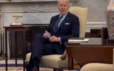 “Do You Think That You Can Get Hit in The Head by the Camera Behind You?” – WOW! Biden Lashes Out at Female Reporter Asking About Hostage Deal (VIDEO)