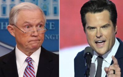 From Weenie Turncoat Jeff Sessions to Rock-Solid Conservative Matt Gaetz as AG – President Trump Is Not Playing Tiddlywinks with the Deep State This Time Around