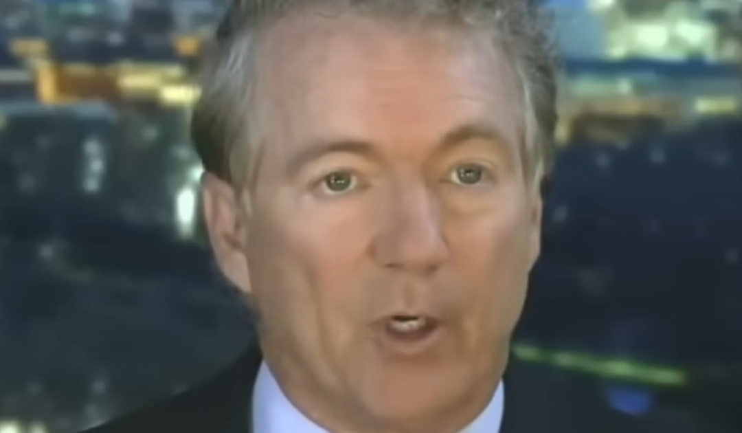 Sen. Rand Paul Speaks Out, Says Trump Using Military For Deportations Would Be a ‘Huge Mistake’ (VIDEO)