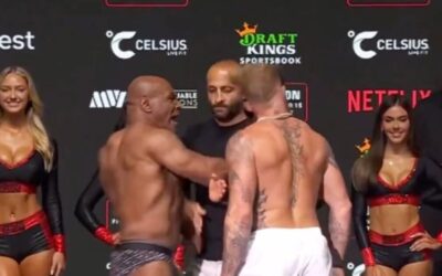 The Comeback: Mike Tyson Slaps YouTuber Turned Boxer Jake Paul During Weigh-in (VIDEO)