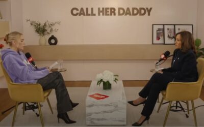 Kamala Spent $1 Billion and Blew $100,000 on a Personalized ‘Call Her Daddy’ Studio for her Interview with Raunchy Host