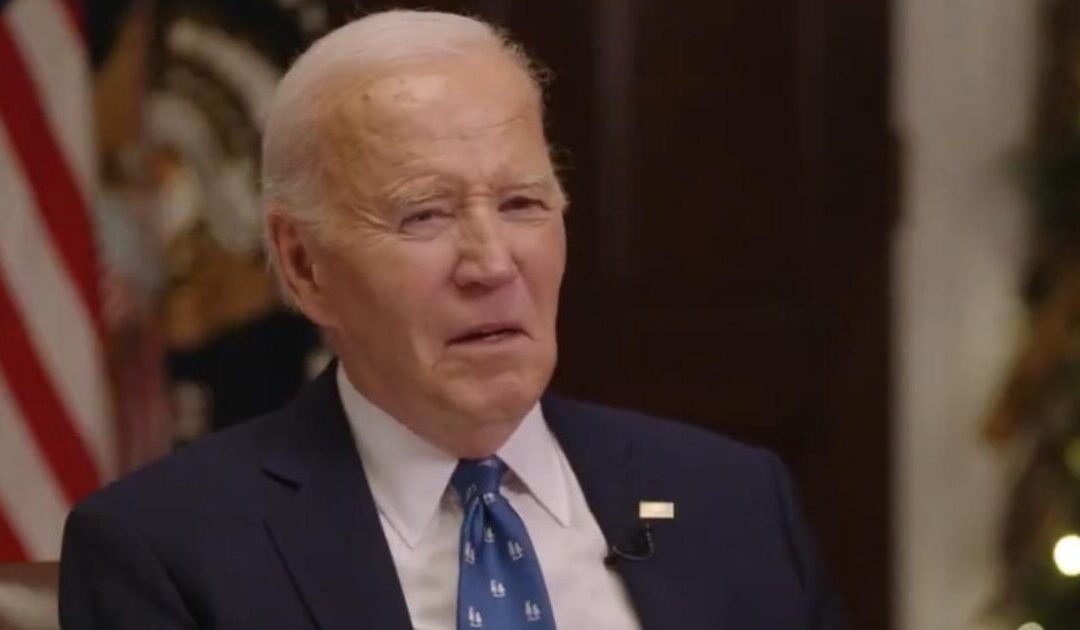 Biden Says There’s Not a Single Thing He Regrets About His Disastrous Presidency (VIDEO)