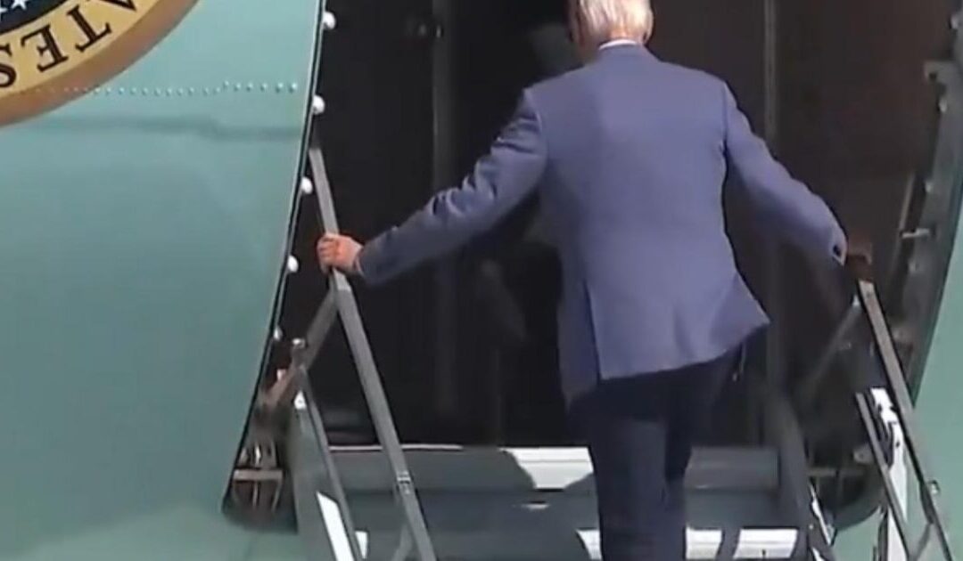 Biden Leaves St. Croix En Route to Camp David For Another Vacation – Biden Has Spent 575 Days – 40% of His Presidency on Vacation (VIDEO)