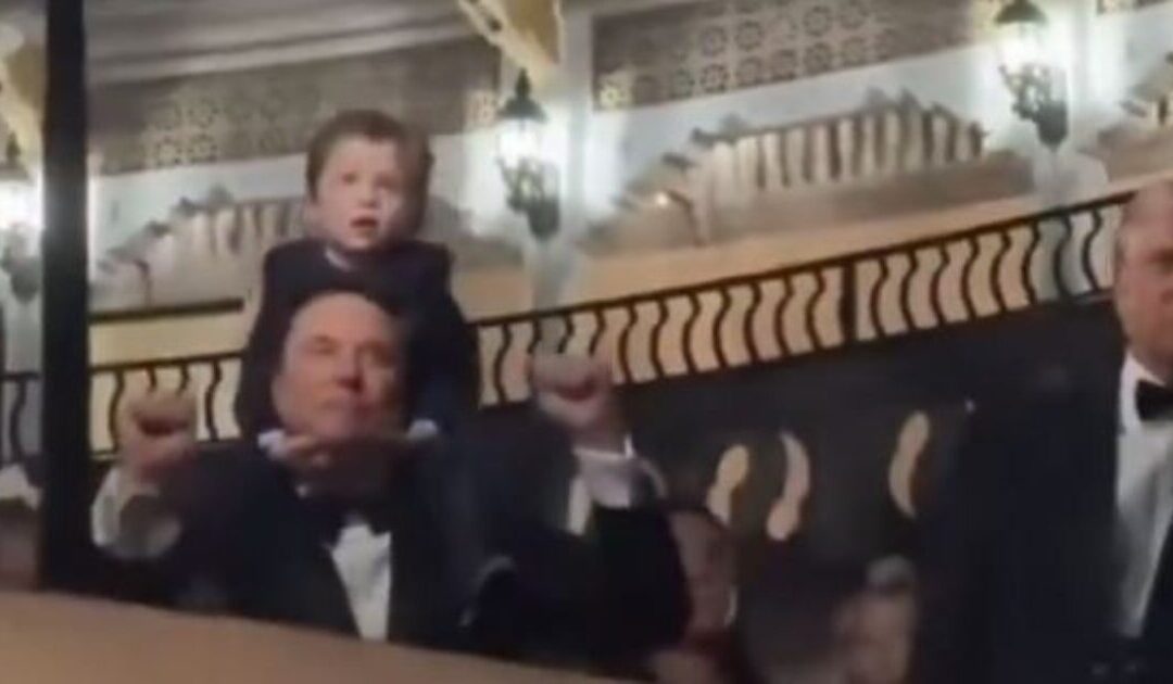 CAUGHT ON VIDEO: Elon Musk and President Trump Celebrate the New Year Together at Mar-a-Lago