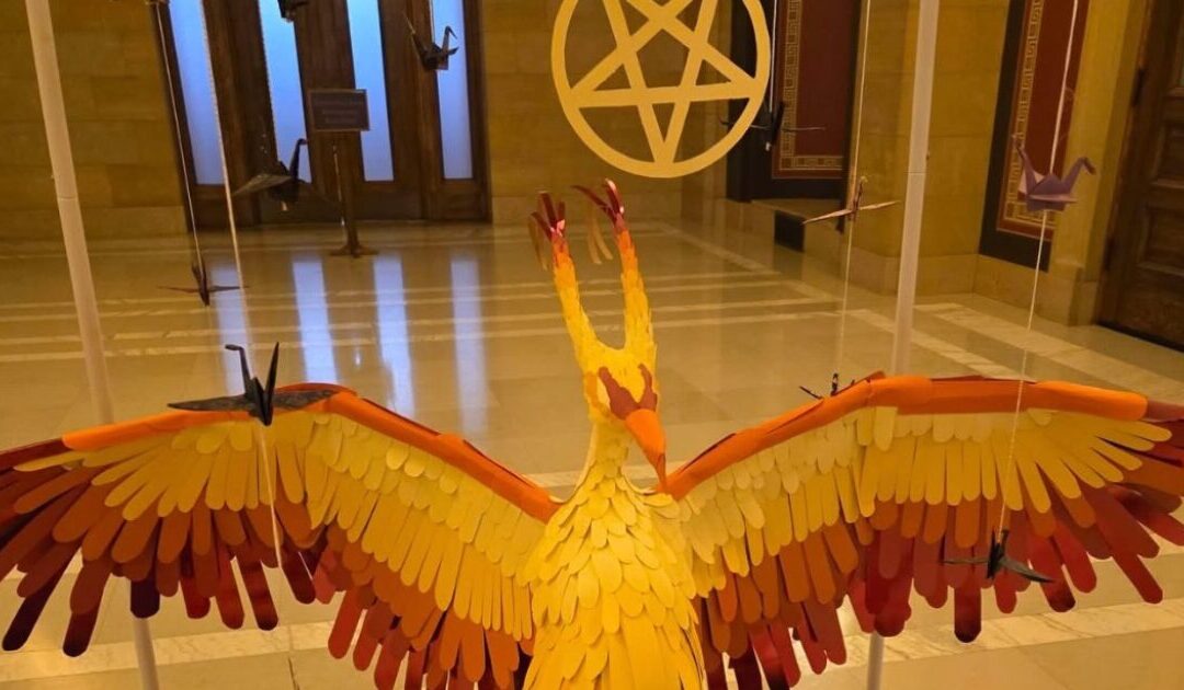 Tim Walz’s Minnesota: Satanists Set Up Holiday Display at State Capitol Building