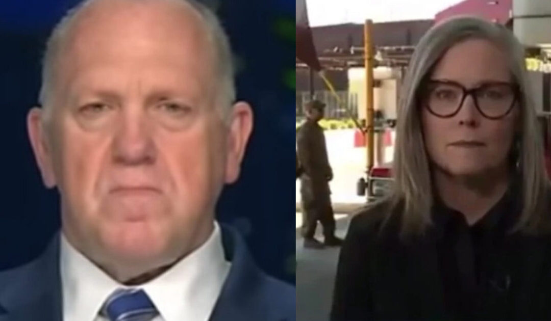 “It Sounds Like Governor Hobbs is Bound to be Guilty of Multiple Things” – Border Czar Tom Homan Suggests AZ Democrat Gov. Katie Hobbs Will be “Behind Bars on Day 1” For Refusal to Comply With Mass Deportation Efforts