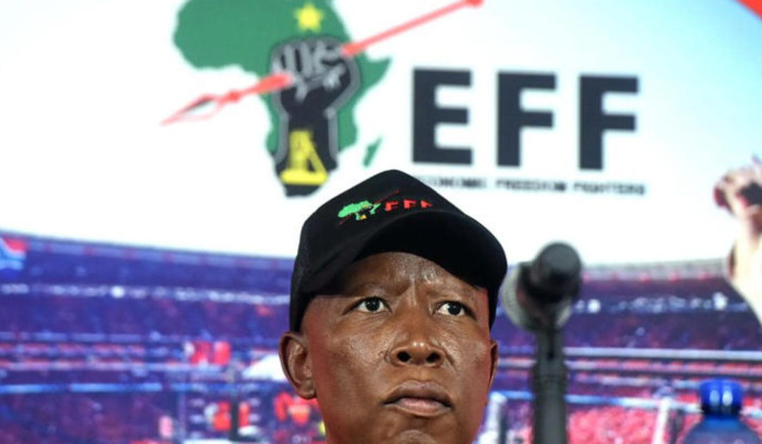 EFF Leader Julius Malema Calls for Extermination of Whites in South Africa – “Our Revolution Will Require Us to Kill”