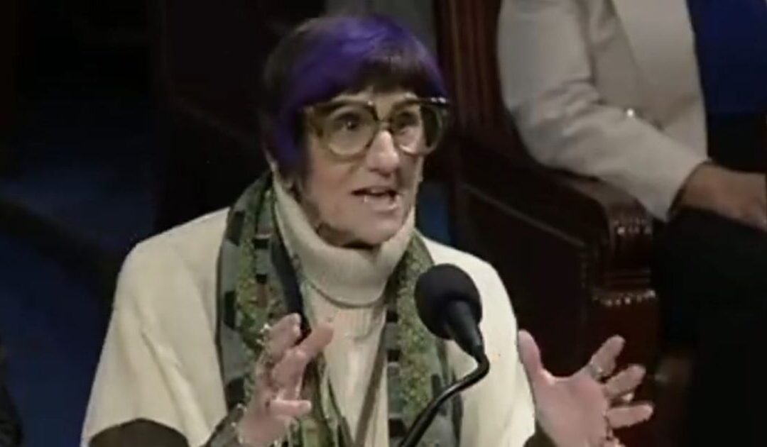 Crazed Purple-Haired Rep. Rosa DeLauro Melts Down Over ‘President’ Elon Musk, Blames Him For Looming Government Shutdown – Elon Claps Back  (VIDEO)