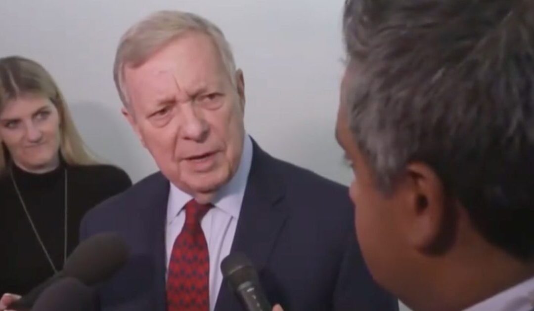 Sen. Durbin SNAPS at CNN’s Manu Raju After Being Confronted About Why Congress Deserves a Pay Raise Based on Their Abysmal Performance