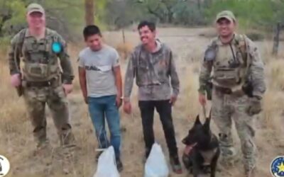 Biden Border Crisis-Texas DPS K-9 Unit Tracks 2 Illegal Aliens Through Miles of Brush (VIDEO)