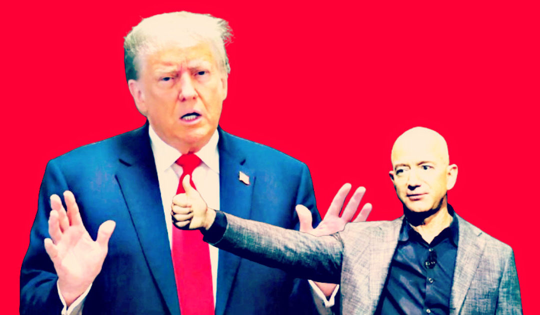 BEZOS KISSES THE RING: Amazon’s Billionaire CEO Goes to Mar-a-Lago for a Dinner with President-Elect Trump