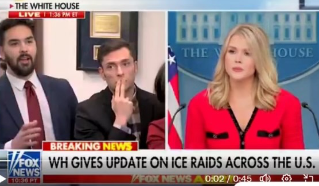 “Are They Violating the Law?” – TGP’s Jordan Conradson Asks White House About Sanctuary City Leaders Defying Law on Illegal Aliens (VIDEO)