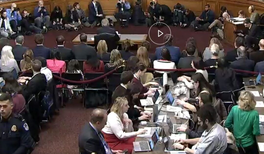 FAKE NEWS BUSTED! Far Left Hack Has Pre-Written Negative Headline on Her Screen Before RFK Jr. Hearing Starts! (VIDEO)