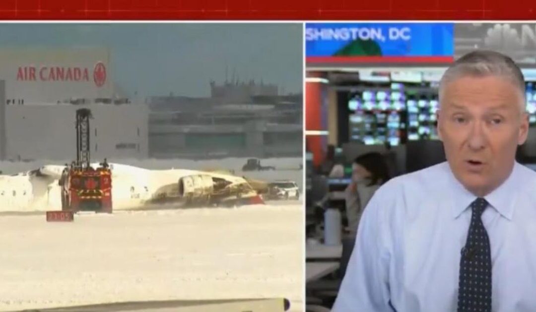 NBC Reporter Ties President Trump, Elon Musk and DOGE to Plane Crash in Toronto with Canadian Air Traffic Control (VIDEO)