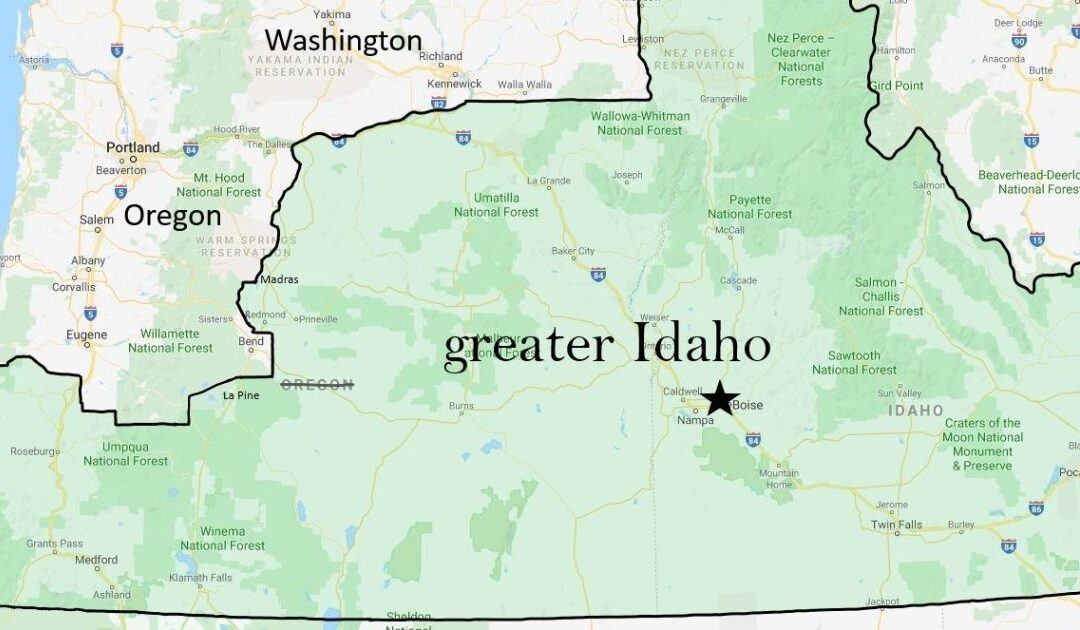 The Movement to Merge Parts of Oregon Into ‘Greater Idaho’ Just Took Another Step Closer to Becoming a Reality