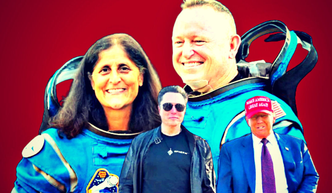 Musk Suggests the Two US Astronauts Stranded on the International Space Station Were Left There for ‘Political Reasons’ – Trump Points the Finger at Biden