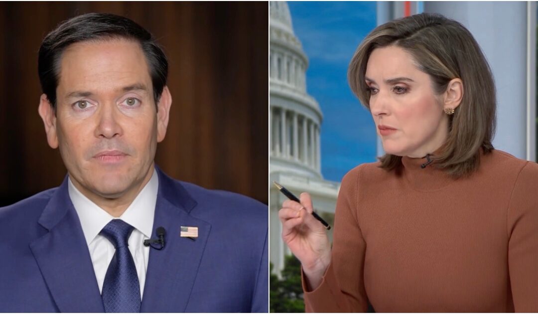 Marco Rubio Fires Back at European Elites for Throwing Temper Tantrums Over JD Vance’s Historic Speech — Fake News Hack Margaret Brennan Shamelessly Blames Holocaust on Free Speech