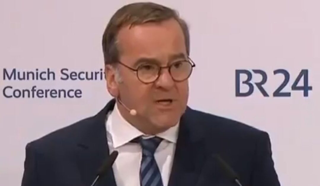 Watch: German Defense Minister Melts Down at Podium After JD Vance Humiliates European Leaders