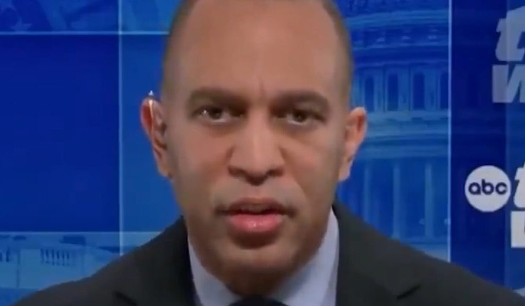 Hakeem Jeffries Left Dumbfounded as ABC Host Lays Out Trump’s Soaring Approval Ratings (VIDEO)