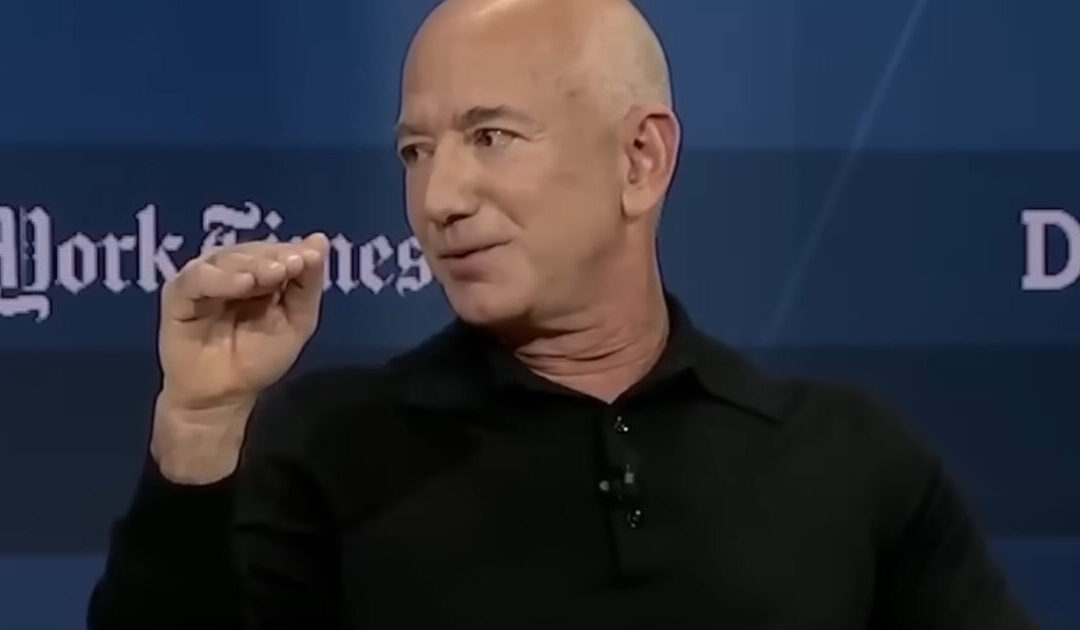 Jeff Bezos Says Far-Left Washington Post Will Now Focus on ‘Personal Liberties and Free Markets’ — Opinion Editor Resigns in Response