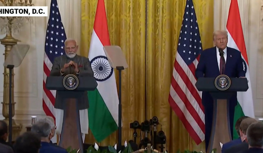 WATCH LIVE: President Trump Holds Press Conference with Prime Minister of India