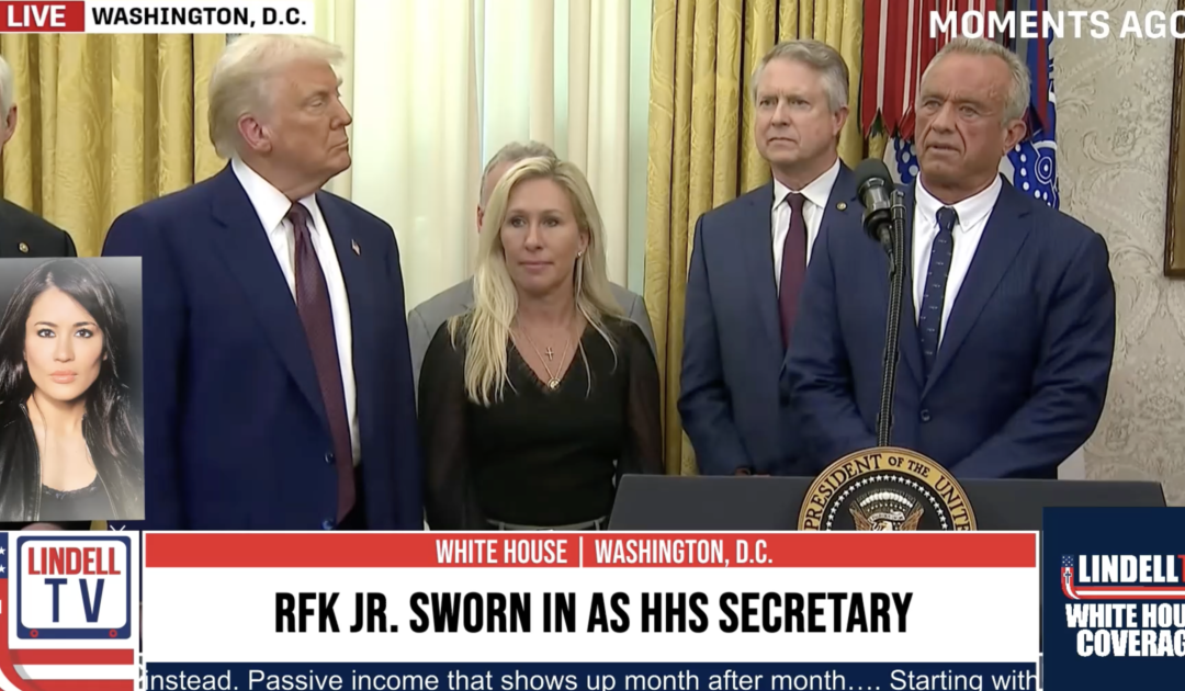 Watch TGP’s Cara Castronuova Ask a Question at Secretary Robert F. Kennedy, Jr.’s Swearing-In Ceremony Yesterday for Lindell TV – DETAILS FROM INSIDE THE OVAL OFFICE!