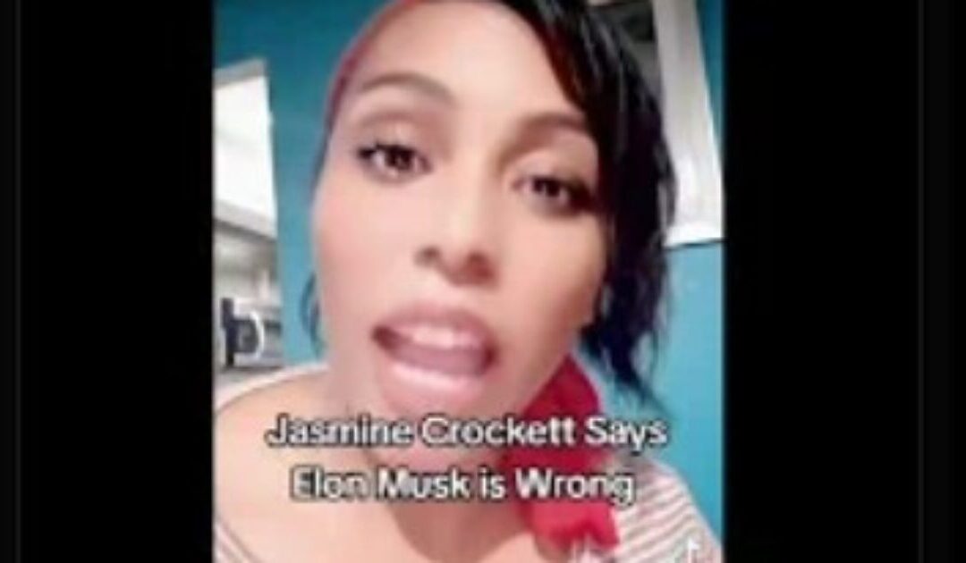 AWESOME: Conservative Activist Blows Up Race-Baiting Rep. Jasmine Crockett In an Epic Rant and Sends the Congresswoman Off the Rails (VIDEO)