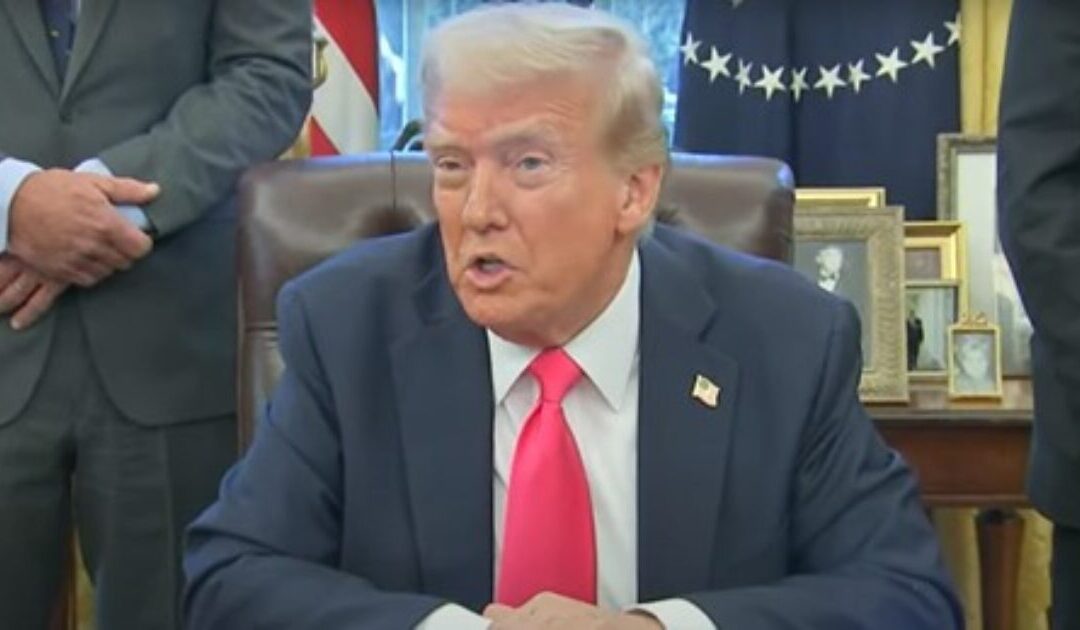 WATCH: President Trump Smacks Down Leftist ‘Reporter’ with a Simple Reminder After Media Hack Asks a Dumb Question Regarding Him ‘Targeting’ People