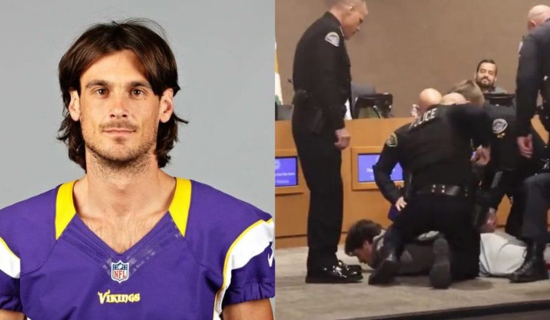 Former Minnesota Viking Dragged Out of City Council Meeting by Police After Claiming MAGA is a ‘Nazi Movement’ (VIDEO)