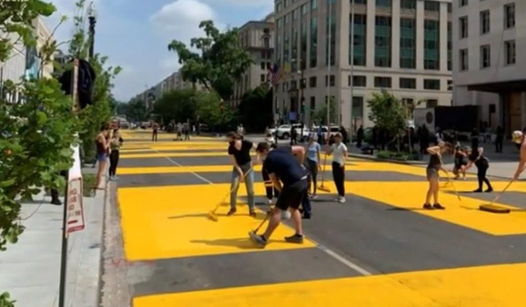 House Republicans Looking to Erase Black Lives Matter Plaza Mural in DC