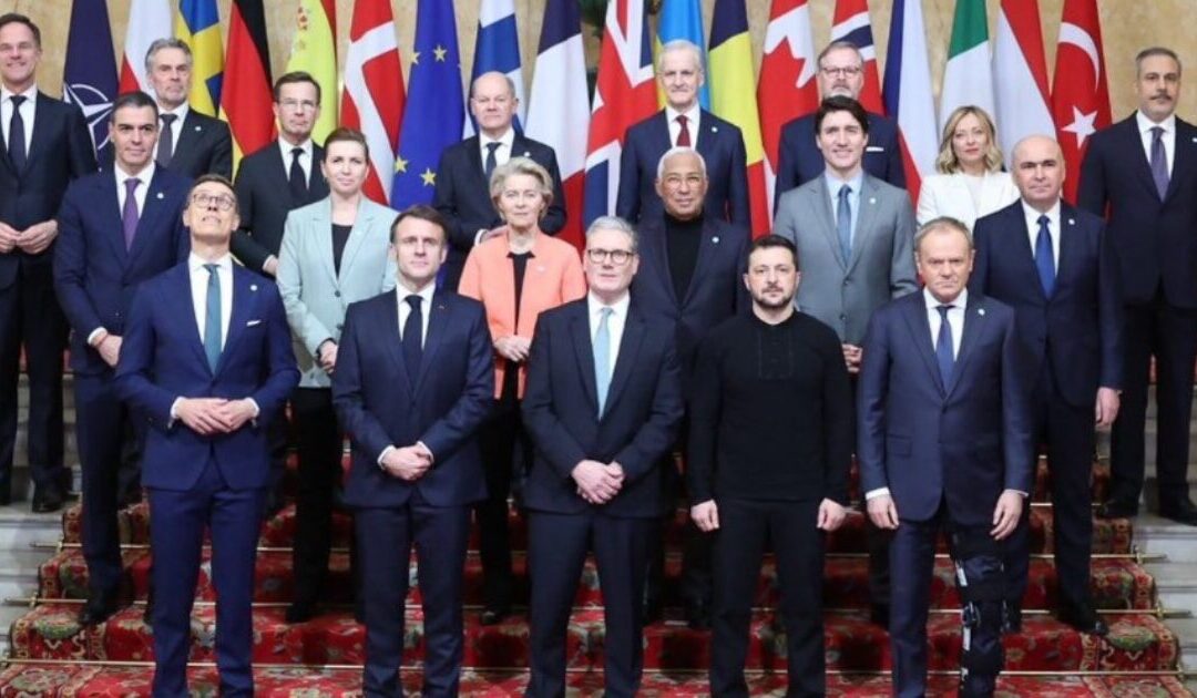 Globalist Lovefest: Western Leaders Line Up with Zelensky in UK for Group Shot After Rude and Repulsive Stunt at White House – Maybe They’ll Pay for the Unending War Now?